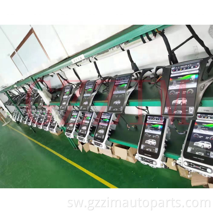 Android Car Radio For Land Cruiser 2016-2020 Touch Screen GPS Navigation Multimedia CD/DVD Player